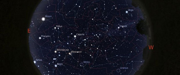 3. Stellarium là phần mềm thiên văn miễn phí hiển thị bầu trời đêm một cách chân thực. (Ảnh: stellarium.org)