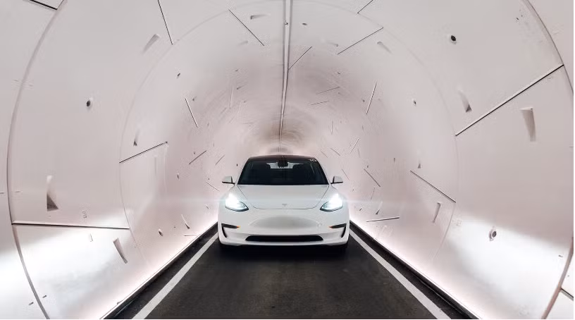 The Boring Company khẳng định đường hầm an toàn, không ảnh hưởng đến công trình ngầm và có hệ thống thông gió dự phòng để sơ tán khi xảy ra sự cố. (Ảnh: designboom)