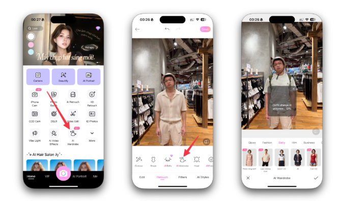Khi tải ảnh lên ứng dụng, người dùng có thể vô tình cung cấp dữ liệu cá nhân cho bên thứ ba.(Ảnh: Thanh niên Việt)