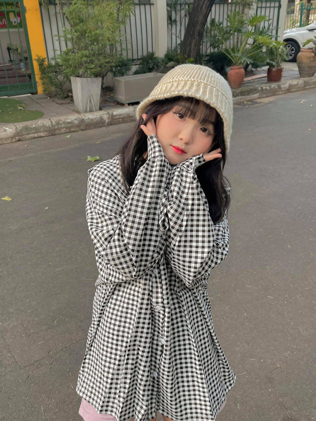 Ngọc Mai của hiện tại không chỉ xinh đẹp mà còn là một cô gái hòa đồng luôn được bạn bè, mọi người xung quanh yêu mến. Ảnh: FBNV