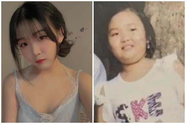 Thời bé, hot girl 2K này có thân hình mũm mĩm, khuôn mặt tròn trịa nên bị nhiều người gọi bằng cái tên “heo sữa”.