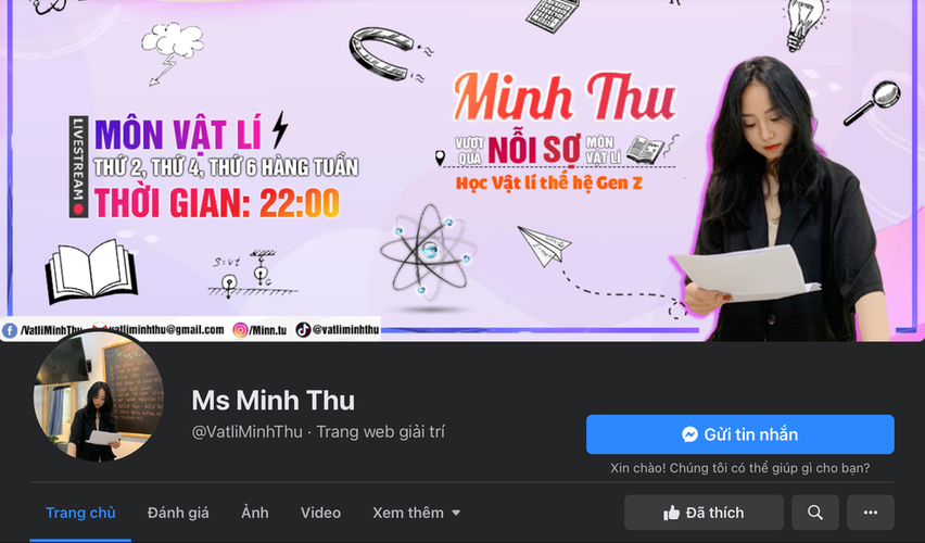 Việc đổi tên và bỏ từ "cô giáo" có lẽ là quyết định khá quyết liệt của Minh Thu ở thời điểm hiện tại.