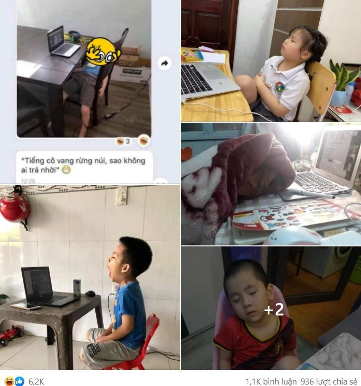 Trước tình hình dịch bệnh COVID-19, nhiều trường tiếp tục thực hiện phương án dạy học online. Từ đó, vô số tình huống dở khóc dở cười xảy ra khiến cả học sinh, giáo viên lẫn bậc phụ huynh "cười ra nước mắt".