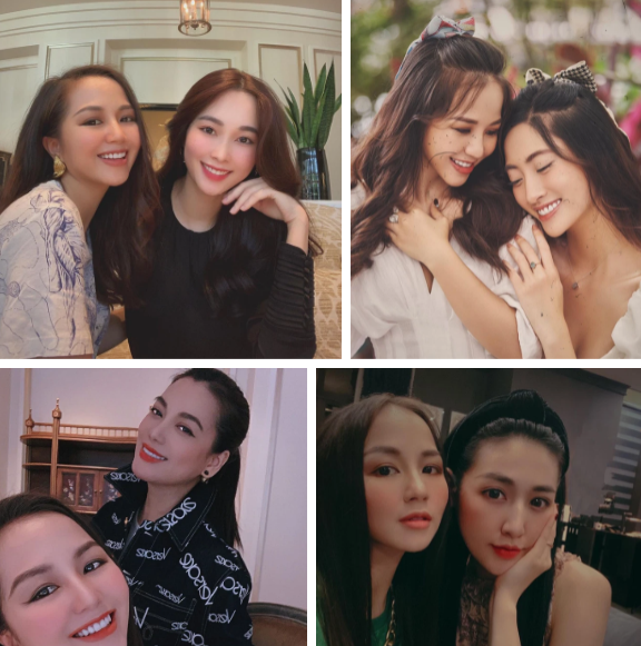 Phương Nguyễn còn có mối quan hệ thân thiết với nhiều nhân vật đình đám Vbiz.