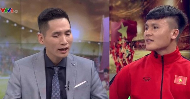 Trước đó, vào cuối năm 2018, trong một chương trình giao lưu với Quang Hải, BLV Quốc Khánh đã đưa ra câu hỏi "kém duyên" về cú ngã trên sân cỏ là đau thật hay đau "chiến thuật" khiến nhiều người bất ngờ.