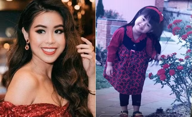 Trước đó, Tiên Nguyễn từng chia sẻ bức ảnh thời thơ ấu của bản thân. Trong ảnh là một cô bé có khuôn mặt bầu bĩnh hết sức đáng yêu. Nhiều người có thể không nhận ra phiên bản Tiên Nguyễn mini.