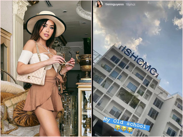 Được biết, Tiên Nguyễn đã học và tốt nghiệp cấp 3 ở trường Quốc tế TP.HCM (ISHCMC). Trong số những ngôi trường dành cho giới siêu giàu ở Sài Gòn.