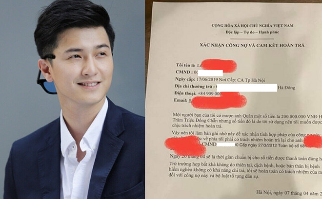 Người tố Huỳnh Anh là anh M.Q cho biết: "Huỳnh Anh đã mượn 200 triệu đồng của tôi từ tháng 4/2021, có giấy xác nhận công nợ đàng hoàng. Anh này đã hứa đến ngày 20/4 sẽ trả nợ cho tôi, số tiền này tôi cho vay cũng hoàn toàn không tính lãi. Đến nay, Huỳnh Anh đã chậm thanh toán tới gần 3 tháng, tôi đã hết kiên nhẫn nên đành phải chia sẻ lên để mọi người biết".