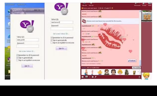 Thật nhiều mối tình đã bắt đầu từ ứng dụng chat Yahoo này.