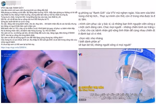 Bất kỳ một hình ảnh nào trong phóng sự Ranh Giới đều khiến khán giả ám ảnh, không thể ngừng rơi nước mắt. Ảnh: Tổng hợp