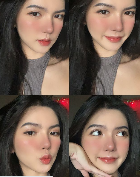 Thế nhưng thực tế cô gái này sở hữu vẻ đẹp tự nhiên. Hồng Khanh có thói quen biểu cảm mặt lạnh lùng khi chụp ảnh nhưng vẫn hút ngàn fans cả nam và nữ.