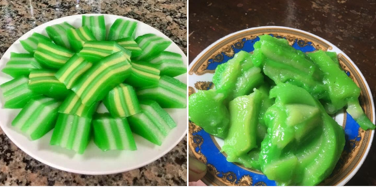 Làm bánh da lợn theo ảnh mạng, thế nhưng thành phẩm lại khiến không ít người bật cười. Ảnh: Nguyễn Quỳnh Lan