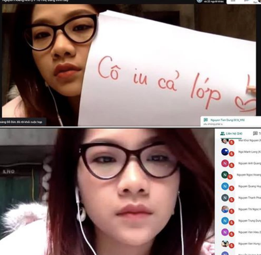 Nguyễn Hoàng Anh, sinh năm 1993 cũng là cô giáo gây chú ý nhờ dạy học online môn tiếng Nhật.