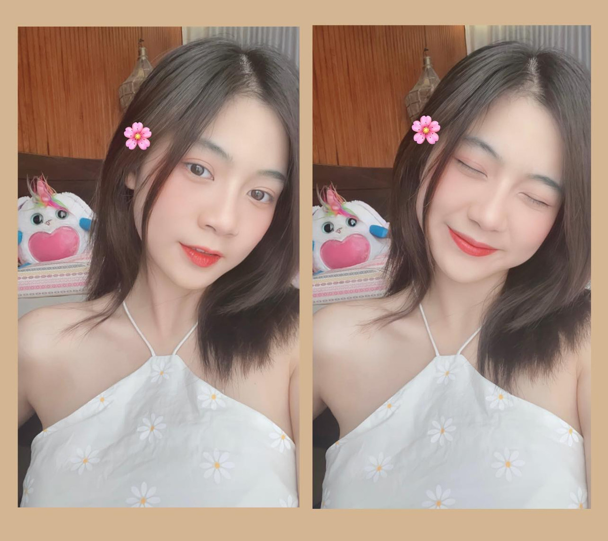 Cô nàng ghi điểm với những hình ảnh dễ thương, không màu mè.