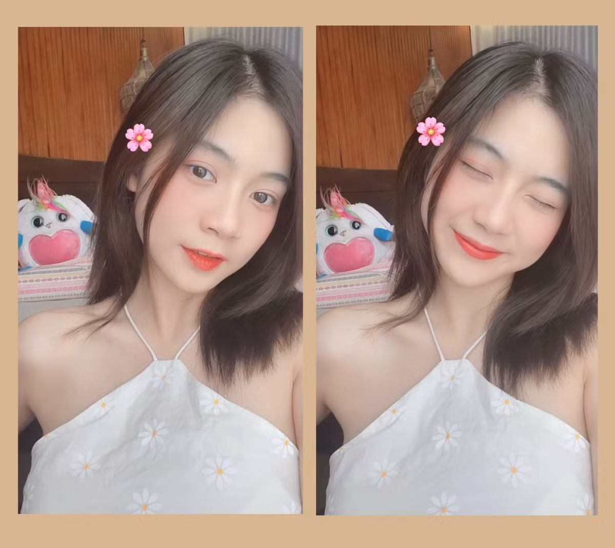 Cô nàng ghi điểm với những hình ảnh dễ thương, không màu mè.