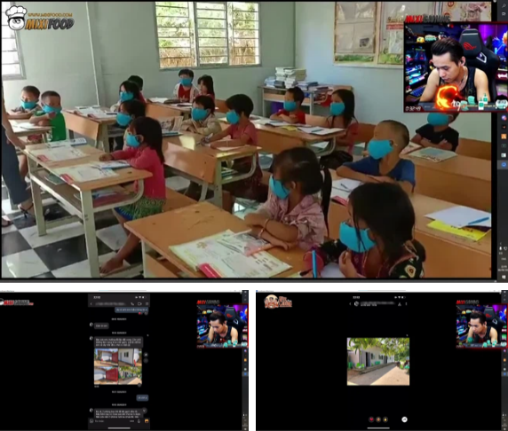 Không những vậy, đích thân "Tộc trưởng" cũng đã chia sẻ toàn bộ thông tin về dự án thiện nguyện này trên sóng livestream.