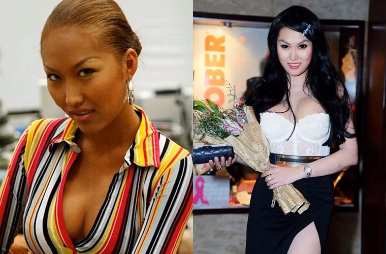 Được mệnh danh là Nữ hoàng dao kéo của showbiz Việt, Phi Thanh Vân đã tốn không ít tiền để "đập đi xây lại" cơ số bộ phận trên cơ thể. Cô nàng bất chấp tất cả để chạy theo mốt từ Á đến Âu. Ảnh: Xaluan.