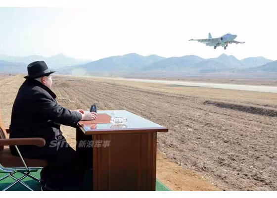 Máy bay cường kích Su-25 được xem là mẫu máy bay tấn công mặt đất hiện đại nhất Triều Tiên hiện nay.