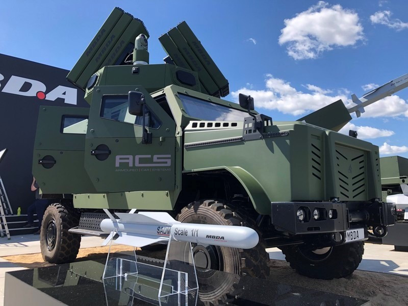 Chi nhánh Tập đoàn công nghiệp quốc phòng MBDA tại Đức đang nghiên cứu một loại đạn tên lửa phòng không tầm ngắn cho hệ thống Skyranger, dựa trên thiết kế tên lửa chống tăng Enforcer.