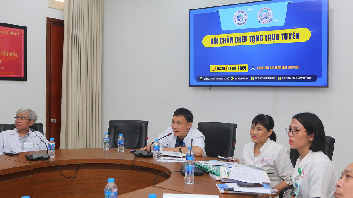 Benh vien Trung uong Hue lap 3 ky luc ghep tang trong 48 gio