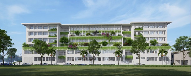 Thủ tướng dự lễ khởi công Bệnh viện Quốc tế Trung ương Huế 2 - Hình 2 Thu tuong du le khoi cong Benh vien Quoc te Trung uong Hue 2-Hinh-2