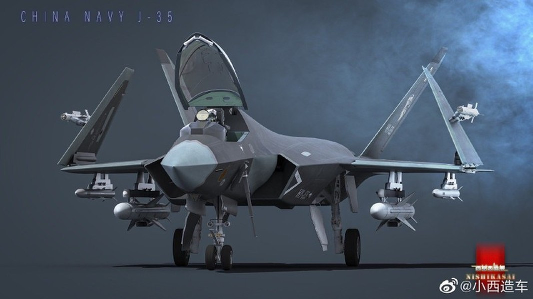 Theo ấn phẩm SCMP, diện tích phản xạ radar tối thiểu trong hình chiếu phía trước của J-35 chỉ là 0,01 mét vuông, tương ứng với một trong những cấp độ tàng hình cao nhất trên thế giới.