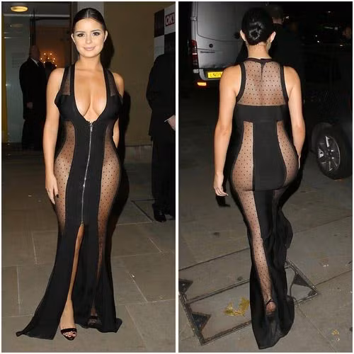 Những chiếc đầm cắt xẻ quá táo bạo "mặc như không" gây tranh cãi của Demi.