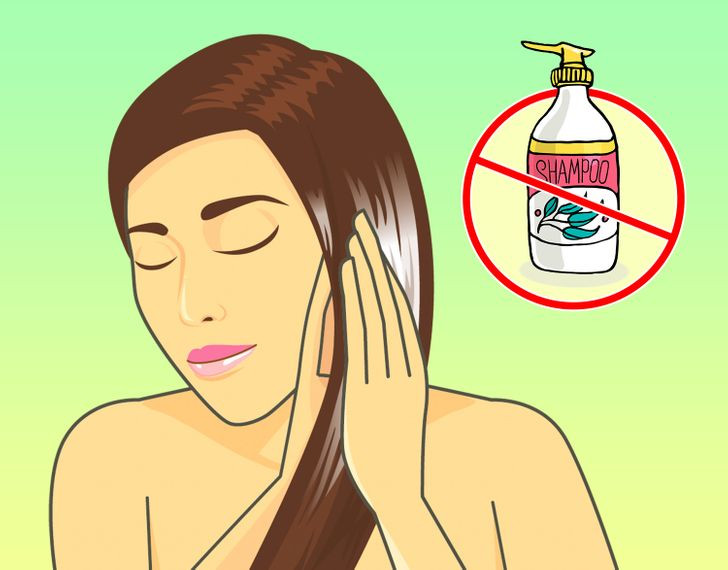 Da đầu: Da đầu dễ tích tụ bụi bẩn và thậm chí là tế bào chết vì bạn sử dụng nhiều sản phẩm cho tóc. Để làm sạch da đầu, hãy làm ướt tóc hoàn toàn trước khi dùng dầu gội. Khi gội đầu, hãy đánh bọt dầu gội trước khi thoa lên da đầu. Nếu dùng dầu xả, chỉ nên thoa lên phần đuôi tóc, tránh thoa lên da đầu.