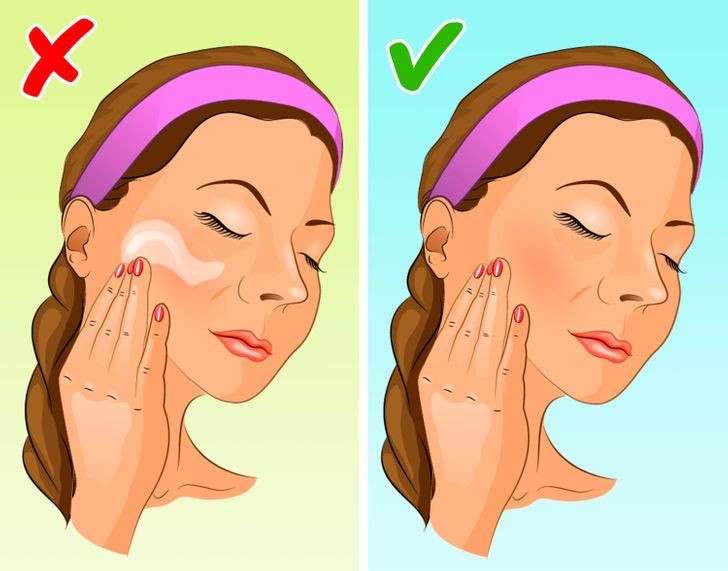 Da mặt: Xà phòng và sữa rửa mặt tạo bọt có thể khiến da bị khô. Bạn nên chọn sản phẩm dạng sữa hoặc dạng gel để làm sạch dịu nhẹ cho da mặt. Thời gian rửa mặt nên là từ 60 - 90 giây.