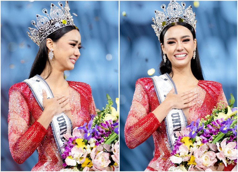 Tân hoa hậu Hoàn vũ Thái Lan 2020 Amanda Obdam mang trong mình hai dòng máu Thái Lan và Canada. Cô cao 1,7 m, có vẻ đẹp ngọt ngào.