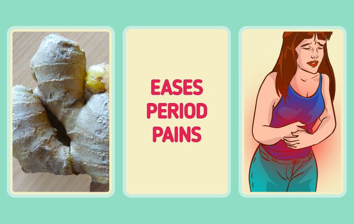 Gừng: Gừng làm giảm cholesterol, hỗ trợ giảm cân hiệu quả. Ngoài ra, gừng còn có tác dụng giảm đau kinh nguyệt và chống nhiễm trùng cho cơ thể.