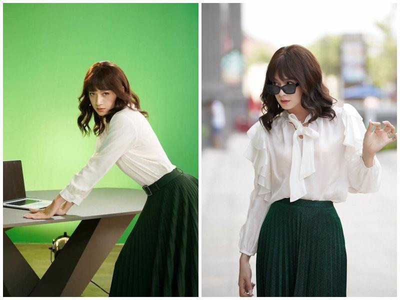 Đặc biệt, nhờ công thức phối đồ xịn sò của nam ca sĩ, không ít bạn nữ đã có thêm kiến thức để diện những bộ trang phục thật xinh xắn.