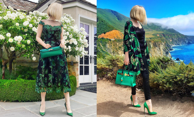 Nữ fashionista có đến hàng chục tủ đồ xa xỉ, trong đó nhiều món đã mua 10-20 năm vẫn chưa tháo mác sử dụng.