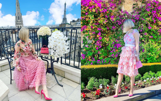 Người phụ nữ 39 tuổi này thuộc danh sách khách hàng thân thiết của nhiều nhà mốt tên tuổi. Mỗi khi có hàng mới, nhân viên hãng thường gọi điện thông báo, do đó cô sở hữu nhiều phiên bản túi xách, giày dép giới hạn.