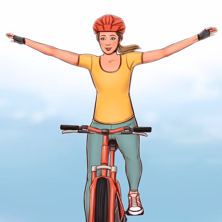 Đạp xe: Lượng calo tiêu hao khi đạp xe tuỳ thuộc vào tốc độ và kỹ thuật. Một giờ đạp xe có thể tiêu đốt đến 614 calo. Bài tập này tốt cho cơ bắp và tim mạch. Hơn nữa, nó còn là phương tiện giao thông thuận tiện và thân thiện với môi trường.