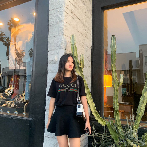 Bằng Linh rất yêu thích thời trang, đặc biệt là các items của thương hiệu Gucci.