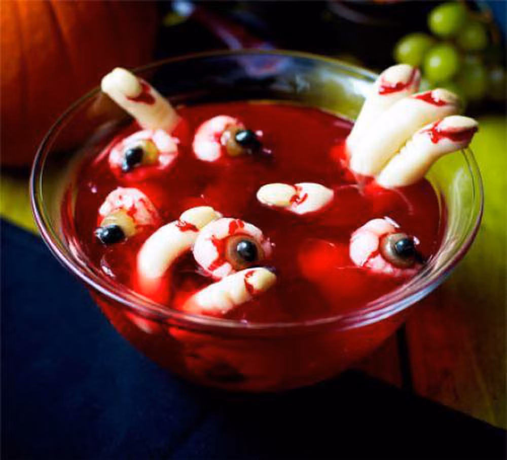 Món thạch kinh dị có lẽ chỉ dành cho dịp Halloween.