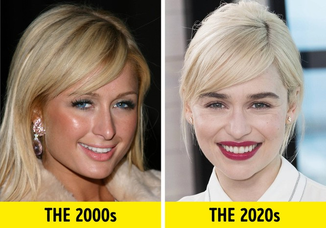 Tóc mái lệch: Kiểu tóc mái dài chải lệch được rất nhiều nhà tạo mẫu khuyên bạn nên thử. Ưu điểm chính của kiểu tóc này là làm cho khuôn mặt bất kỳ trở nên thanh lịch hơn, phù hợp với độ dài tóc khác nhau.