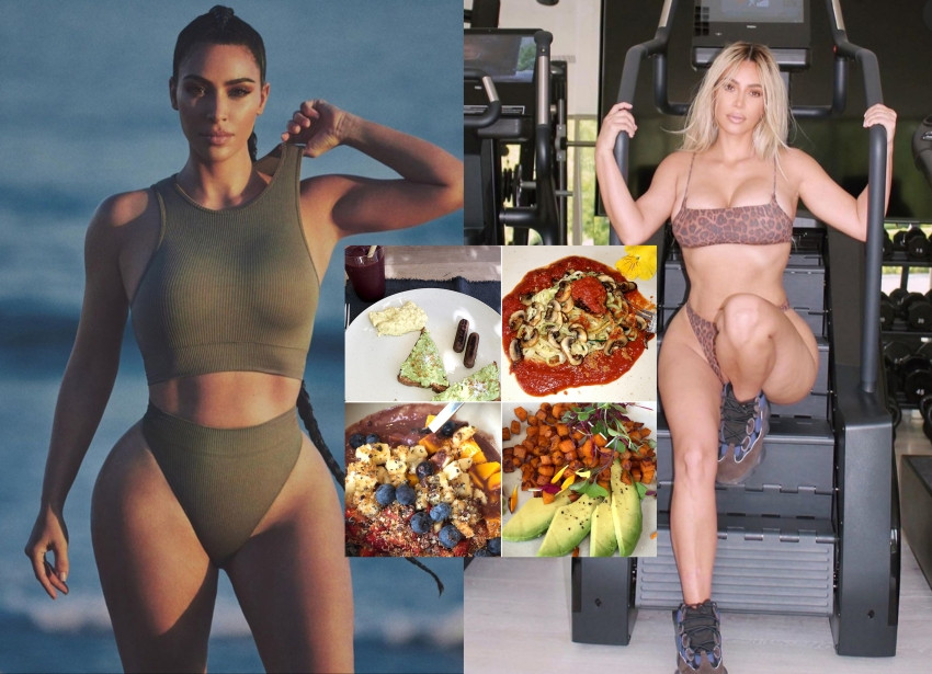 Trang Elle có đưa tin, một tuần Kim Kardashian tập thể dục 6 ngày, chủ yếu tập trung vào sức bền cũng như tăng cường sức mạnh cốt lõi.