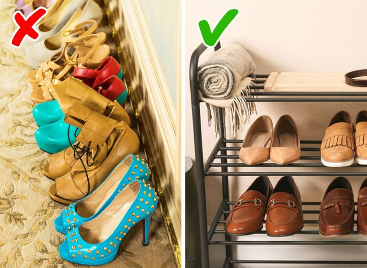 3. Giày dép: Bạn không nên tốn tiền vào những đôi dép đẹp khi giảm giá mà bạn sẽ chỉ đi đôi ba lần trong đời. Sẽ tốt hơn nhiều nếu bạn có nhiều đôi giày cho các mục đích khác nhau, chẳng hạn như giày, bốt, giày thể thao và dép. Bạn sẽ sử dụng đôi giày này trong một thời gian dài.