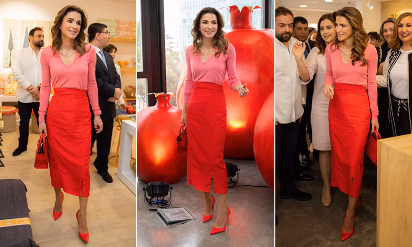 Hoàng hậu Jordan là một trong những thành viên hoàng gia sành điệu nhất trên thế giới. Thậm chí, gu thời trang của bà còn được đánh giá trội hơn công nương Anh Kate Middleton hay Meghan Markle.