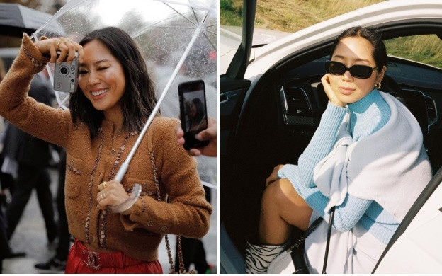 Blogger sinh năm 1987 sở hữu gương mặt hài hòa giữ những đường nét của phụ nữ Á Đông và phương Tây. Nhờ thân hình săn chắc cùng làn da bánh mật, Aimee luôn thu hút người đối diện với vẻ ngoài cá tính.