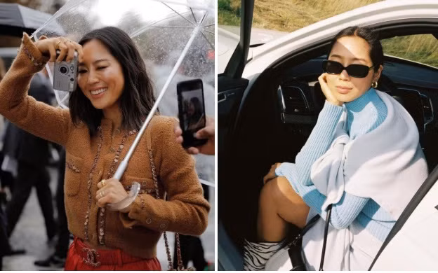 Blogger sinh năm 1987 sở hữu gương mặt hài hòa giữ những đường nét của phụ nữ Á Đông và phương Tây. Nhờ thân hình săn chắc cùng làn da bánh mật, Aimee luôn thu hút người đối diện với vẻ ngoài cá tính.