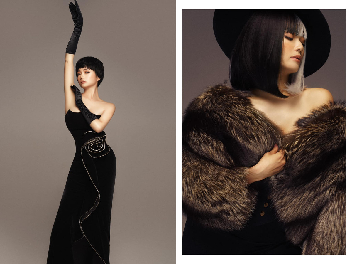 Kiều Anh tạo dáng gợi cảm và cuốn hút trong các bức ảnh thời trang.