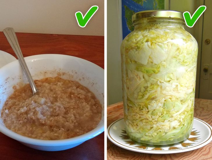 2. Ăn nhiều chất xơ và thực phẩm lên men: Chất xơ giúp đi tiêu đều đặn và bình thường. Hầu hết các loại thực phẩm giàu chất xơ cũng ít đường, chất béo và calo, vì vậy chúng thường lành mạnh hơn. Yến mạch, đậu hoặc trái cây là nguồn cung cấp chất xơ dồi dào. Bạn cũng có thể thêm thực phẩm lên men như sữa chua vào chế độ ăn uống để cung cấp vi khuẩn có lợi cho đường ruột.