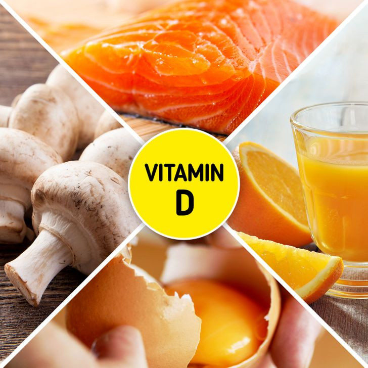 6. Uống vitamin D: Vitamin D không chỉ giúp hỗ trợ hệ thống miễn dịch, củng cố xương và răng, nó còn ảnh hưởng đến chất béo trong cơ thể của bạn. Vitamin D giúp ngăn chặn sự hình thành và tích trữ tế bào mỡ hay sản xuất serotonin giúp kiểm soát sự thèm ăn. Vì vậy, hãy cố gắng ăn nhiều trứng, nấm và cá chứa nhiều vitamin này.