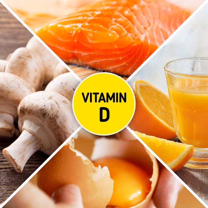 6. Uống vitamin D: Vitamin D không chỉ giúp hỗ trợ hệ thống miễn dịch, củng cố xương và răng, nó còn ảnh hưởng đến chất béo trong cơ thể của bạn. Vitamin D giúp ngăn chặn sự hình thành và tích trữ tế bào mỡ hay sản xuất serotonin giúp kiểm soát sự thèm ăn. Vì vậy, hãy cố gắng ăn nhiều trứng, nấm và cá chứa nhiều vitamin này.
