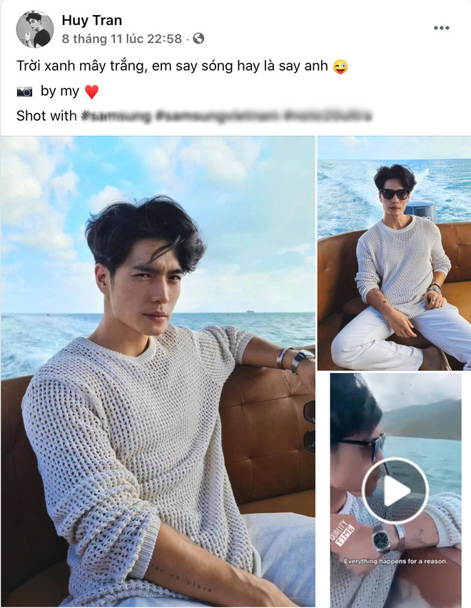 Với thân hình cực phẩm, Huy Trần chăm diện các trang ôm dáng tôn body. Ảnh: Internet.