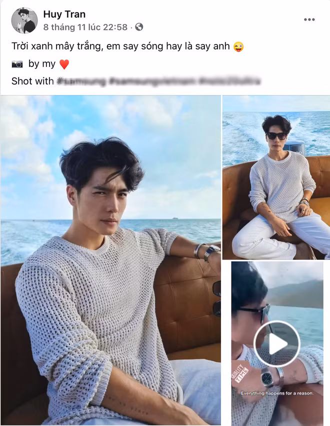 Với thân hình cực phẩm, Huy Trần chăm diện các trang ôm dáng tôn body. Ảnh: Internet.