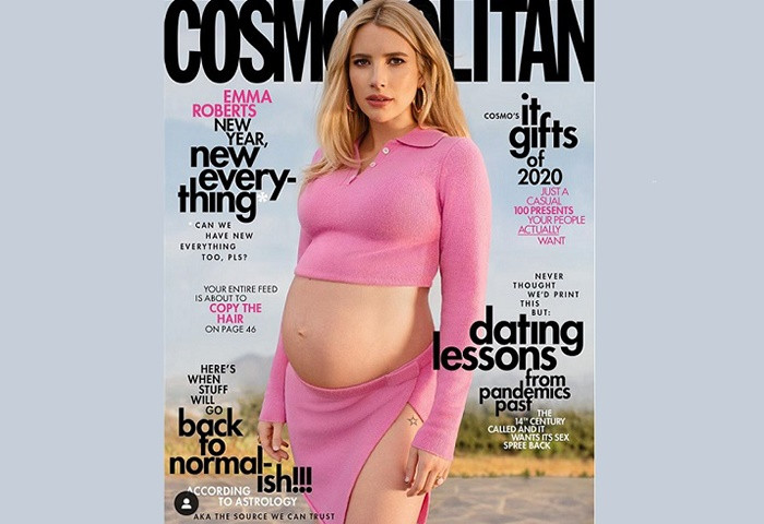 Emma Roberts được đánh giá là nữ diễn viên sở hữu gu thời trang bầu cực sành điệu và duyên dáng. Mới đây, cô xuất hiện trên trang bìa tạp chí Cosmopolitan của Mỹ.